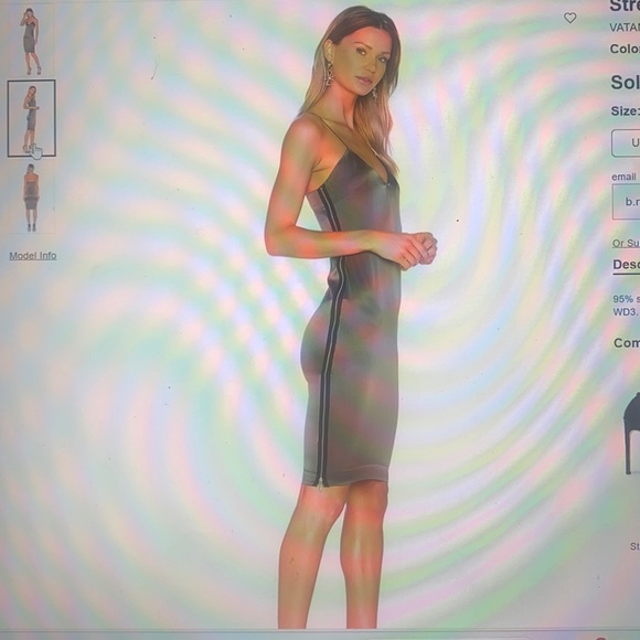 Vatanika Stretch Slip Dress - Picture 1 of 3